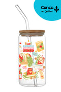 Verre 16oz - Hiver 2025 - Noël Livresque